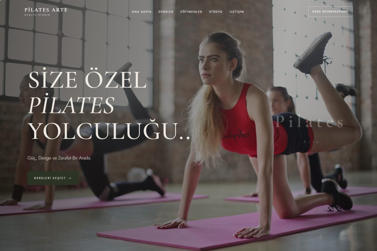 Pilates Arte — proje görseli